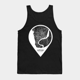 Chattogram, Bangladesh City Map - Travel Pin Tank Top